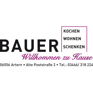 Logo Bauer "Willkommen zu Hause"