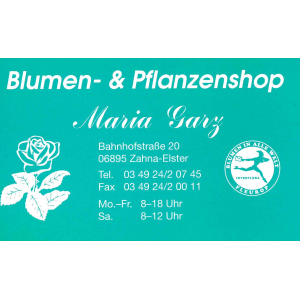 Logo Blumen- und Pflanzenshop Maria Garz