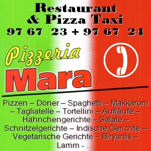 Logo Mara Pizzeria, Restaurant & Bringservice