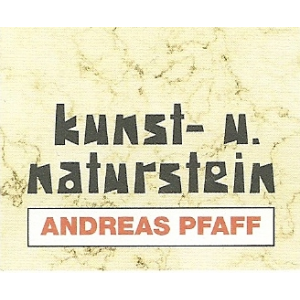 Logo KUNST- UND NATURSTEIN ANDREAS PFAFF