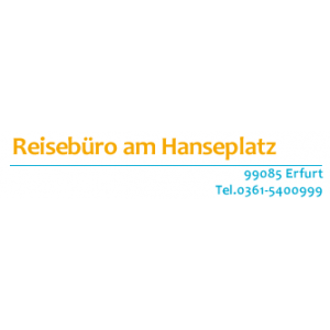 Logo "Reisebüro am Hanseplatz" mit sofortiger Erreichbarkeit über Funk !