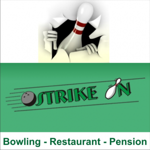 Logo Bowlingbahn & Gaststätte STRIKE IN