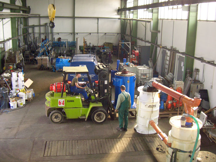 Roberto Grafe in Frankenberg_Werkstatt