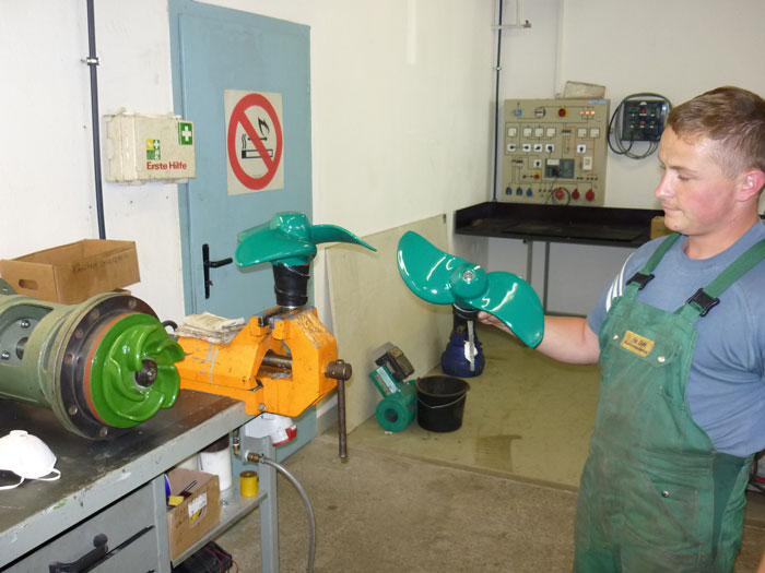 Instandhaltungsservice Roberto Grafe in Frankenberg für Pumpen und Elektromaschinen