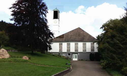 Das Gotteshaus der Ev.-ref. Kirchengemeinde in Schlangen-Kohlstädt