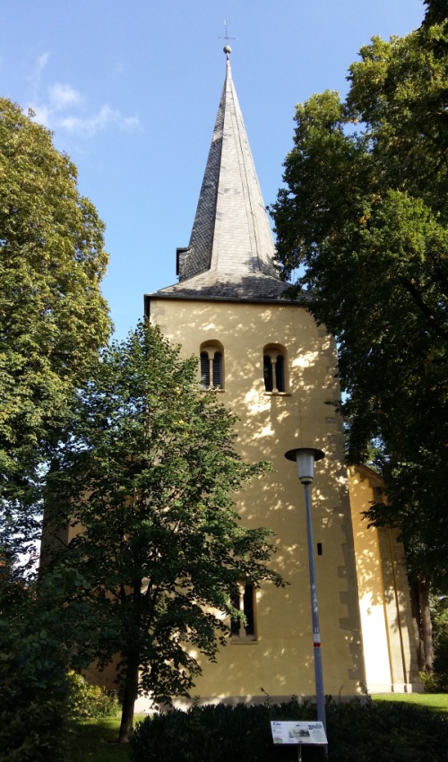 Das Gotteshaus der Ev.-ref. Kirchengemeinde in Schlangen