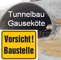 Die Planungen für den Tunnelbau Gauseköte werden konkret