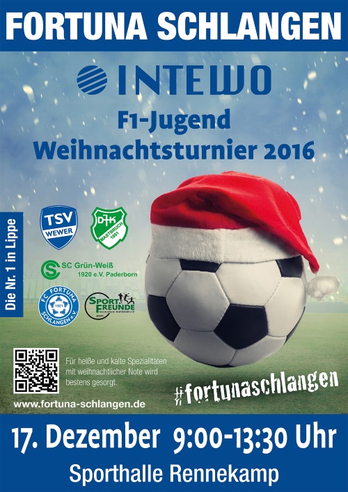 Weihnachtsturnier beim FC Fortuna Schlangen 2016