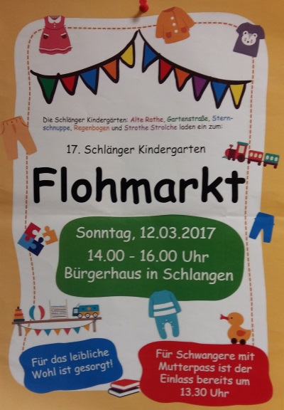 Kindergartenlohmarkt im Bürgerhaus Schlangen