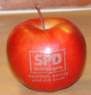 SPD Wahlkampf in Schlangen - herzhaft, kernig und mit Kraft