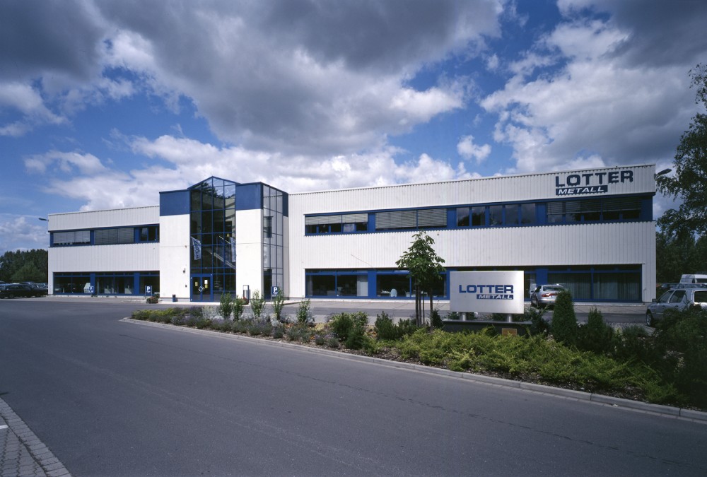 Die Schaltzentrale von Lotter Metall GmbH + Co. KG in Borna.