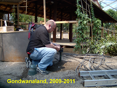 Im Gondwanaland, haben SW-electronics in sachen Anlagenbau, ganze Arbeit geleistet.