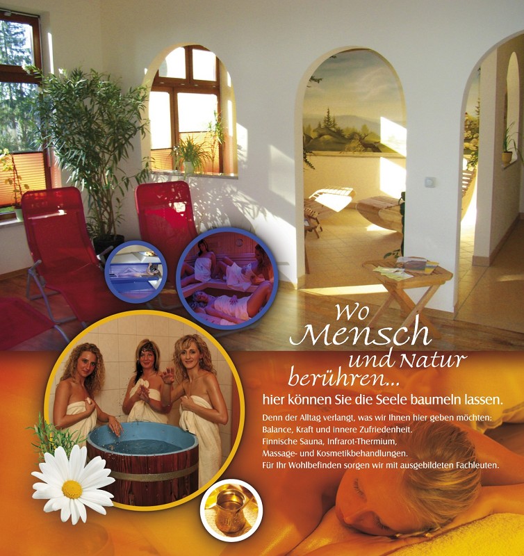 Auch wellness können Sie in der Köhlerhütte - Hotel und Restaurant in  Grünhain-Beierfeld geniessen.