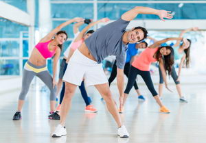 Verschiedne Kurse von Rückenschule über Yoga bis zu Aerobic und Zumba.