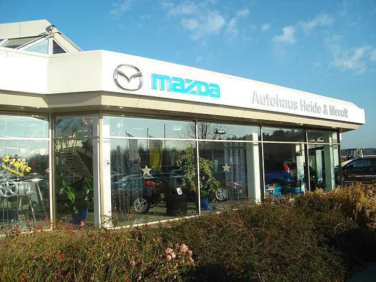 Das Autohaus Heide & Merolt GmbH in Bad Liebenwerda.