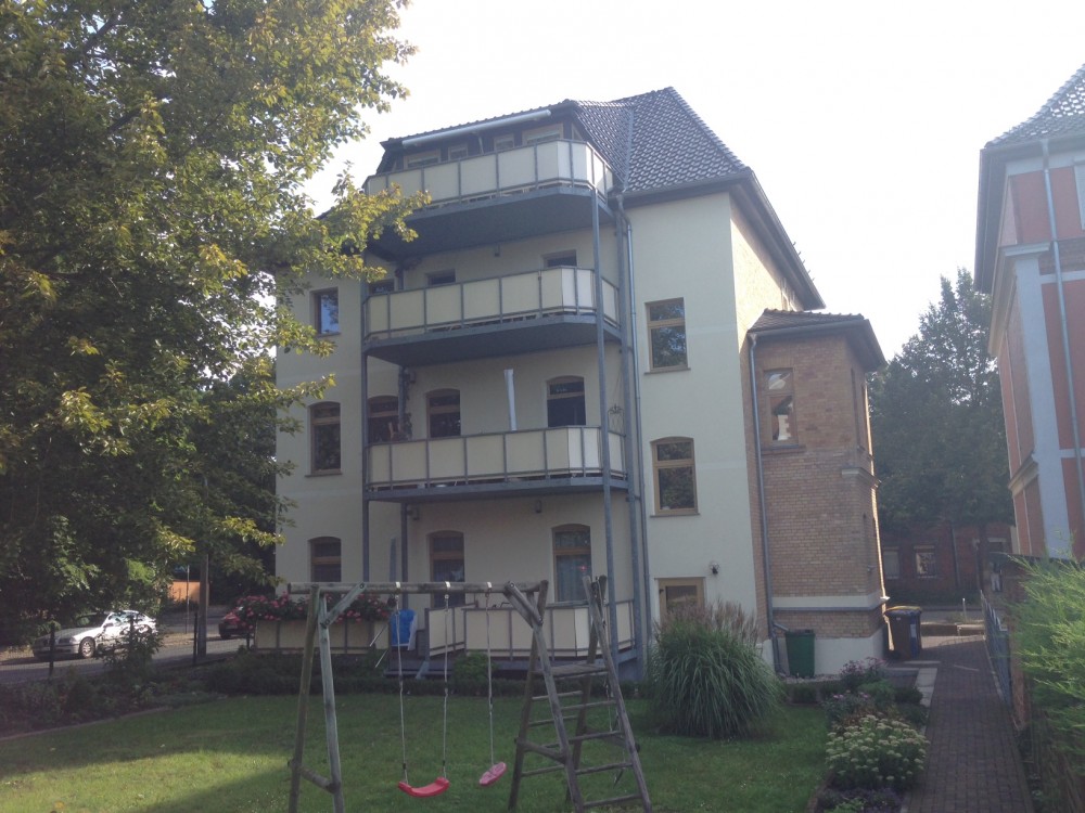 Mehrfamilienhaus Hallesche Str. 22 in Merseburg in Verwaltung durch Thomas Warnke Immobilien & Hausverwaltung
