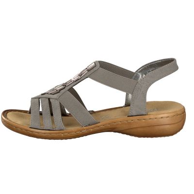 rieker damen sandalen grau 60800 42 2 Hemmo Schuhe Mode fashion sichtbar Weisswasser MeinZuhauseLKGR