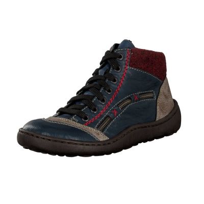 rieker damen schnuerboot blau 44443 14 hemmo schuhe fashion sichtbar weisswasser meinzuhauselkgr 1