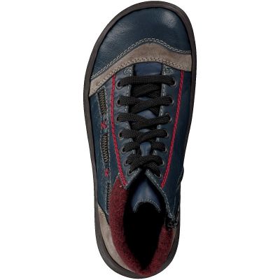 rieker damen schnuerboot blau 44443 14 hemmo schuhe fashion sichtbar weisswasser meinzuhauselkgr 6