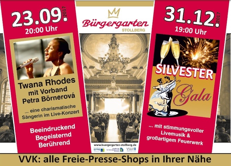 Events im Bürgergarten Stollberg