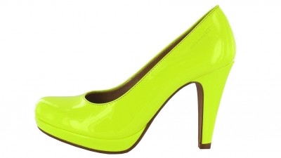 TAMARIS Plateau High Heels Pumps gelb - Im Sommer SALE