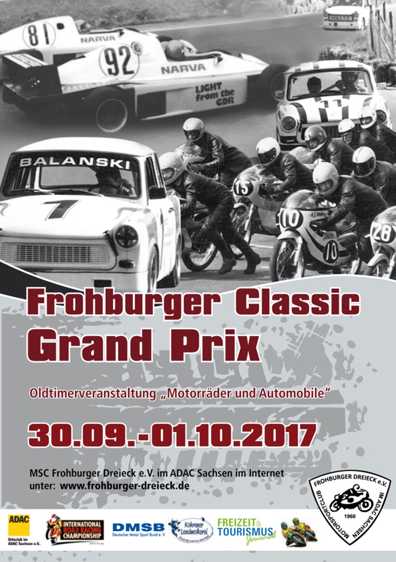 Frohburger Classic Grand Prix 30.09.-01.10.2017