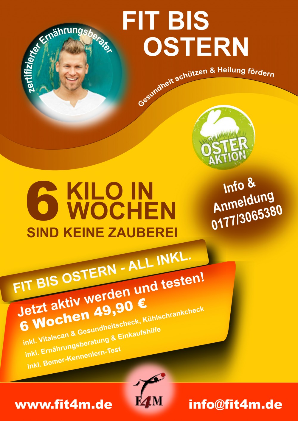 FIT BIS OSTERN - EINE EINMAHLIGE CHANCE FÜR IHRE GESUNDHEIT