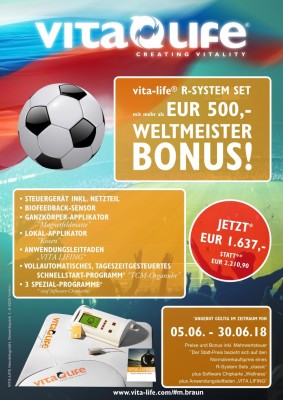 Sichern Sie sich über 500,- EUR Weltmeister-Bonus!
