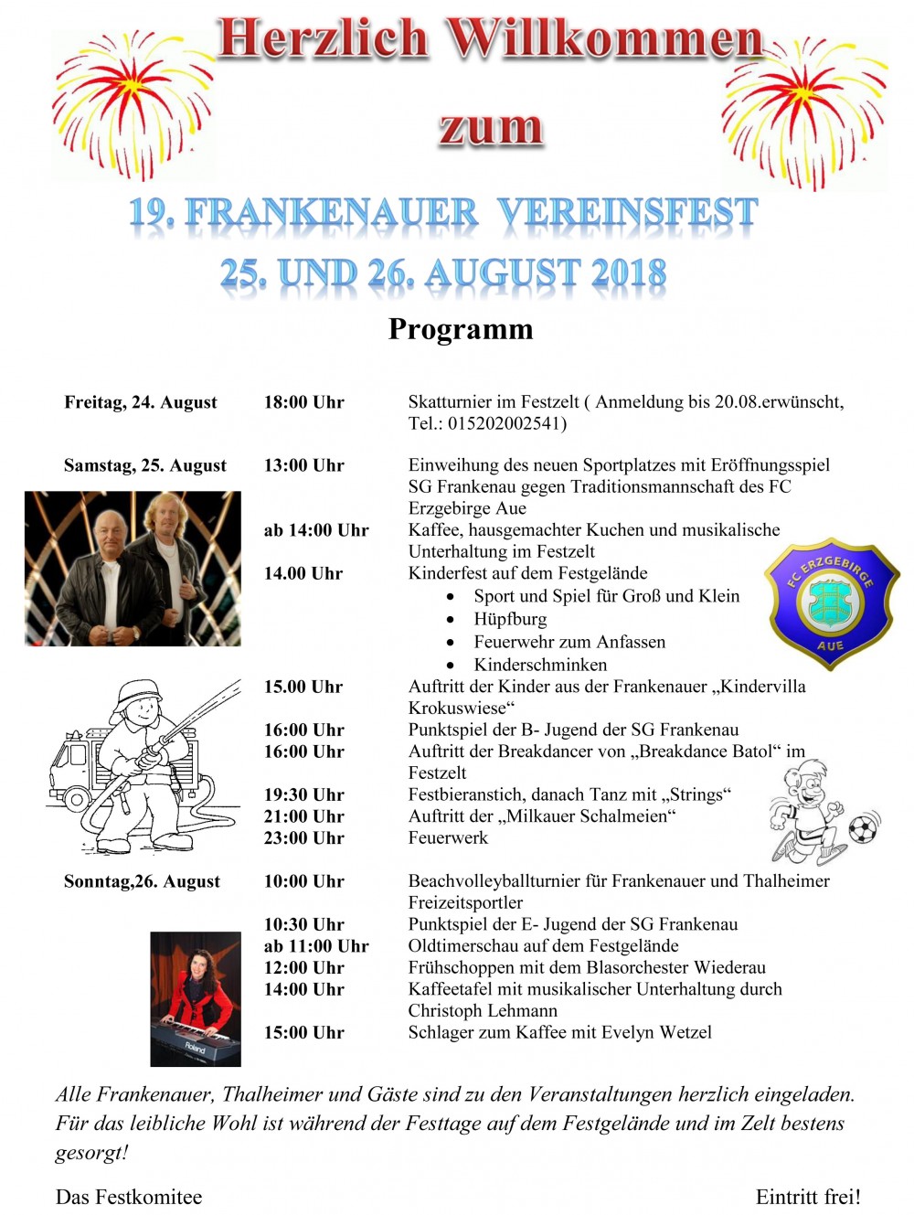 19. Vereinsfest in Frankenau