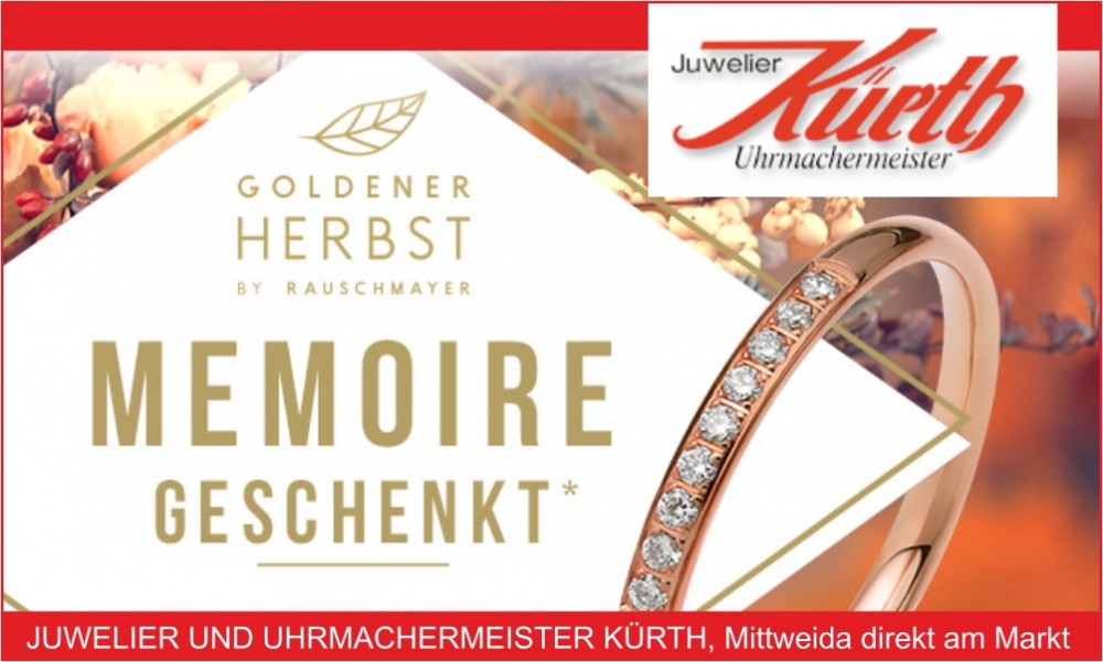 Der Goldene Herbst ist da.