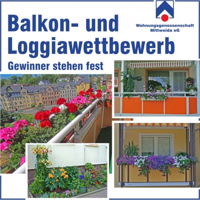 Balkon- und Loggiawettbewerb 2018 ist beendet