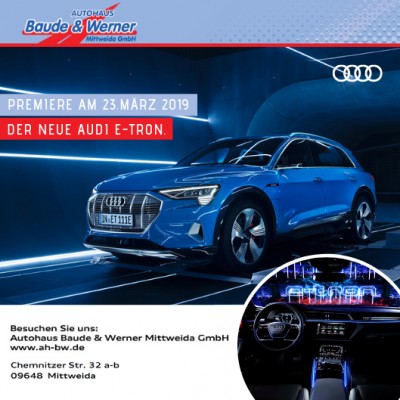 Markteinführung Audi e-tron