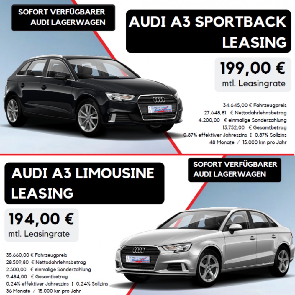 Audi Privatkundenleasing - Angebote