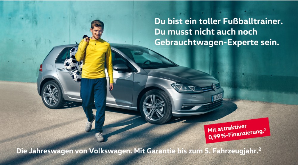 sofort verfügbare Volkswagen Jahreswagen