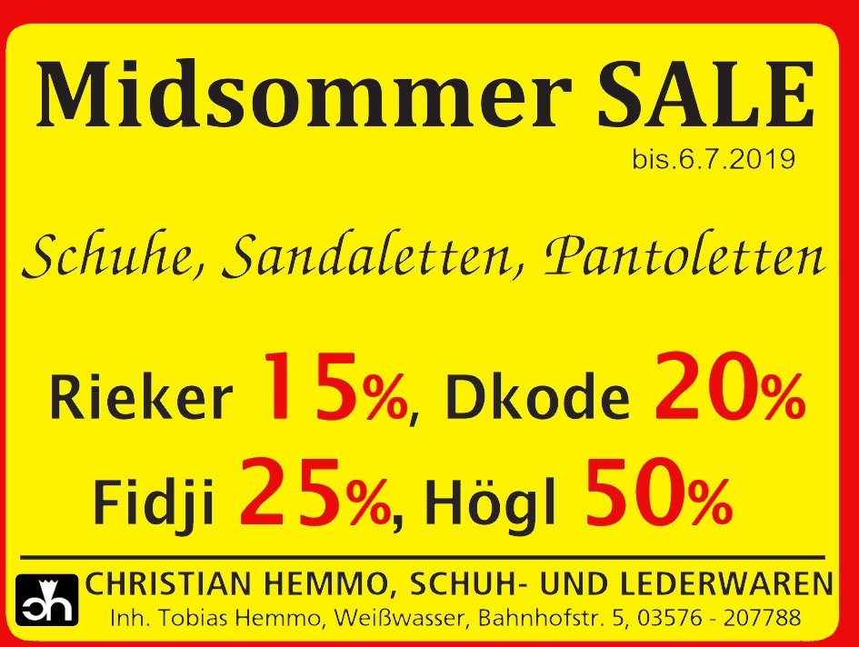 Midsommer SALE - Rieker, Dkode, Fidji, Högl - Midsommer SALE