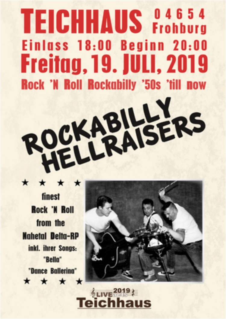 Live Act Teichhaus Rockabilly Hellraisers
