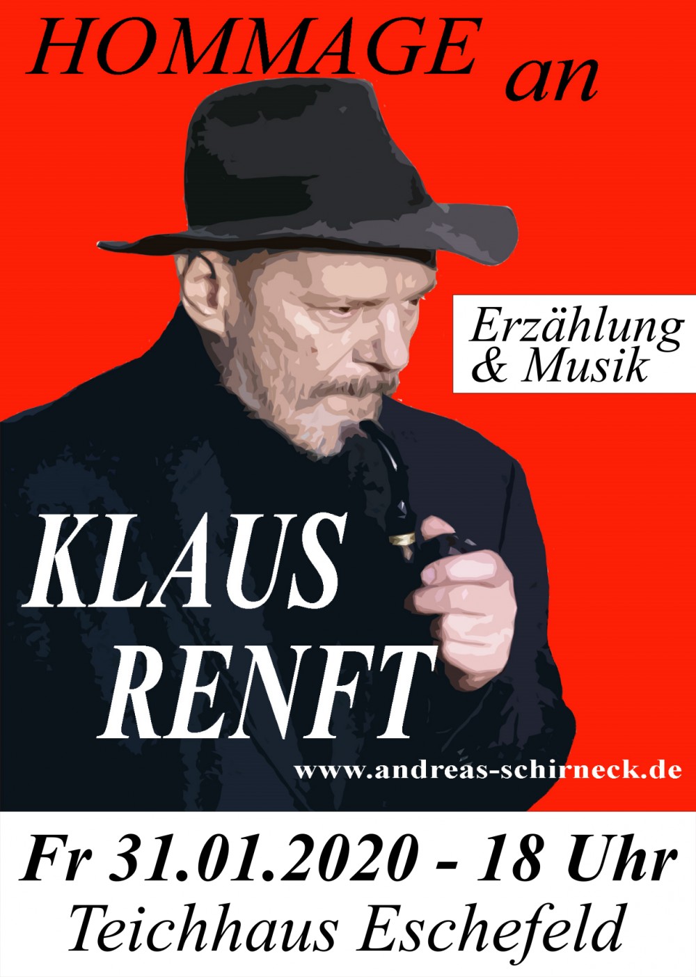 HOMMAGE AN KLAUS RENFT - ERZÄHLUNG & MUSIK